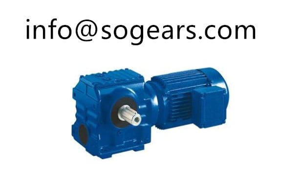 two-stage cylindrical gear drive